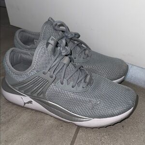 Puma Charcoal Gray Running Shoes